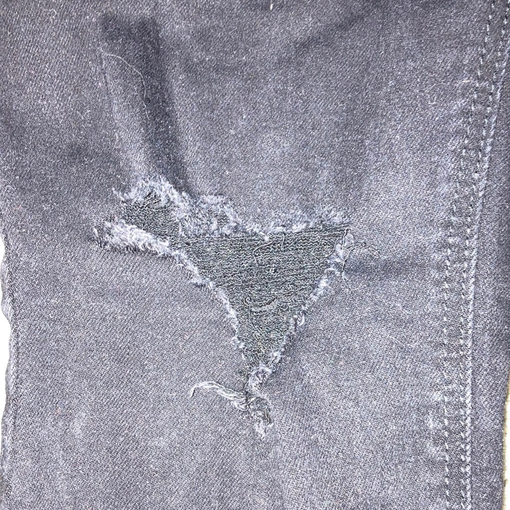 Black Ripped Jeans - Picture 3 of 4